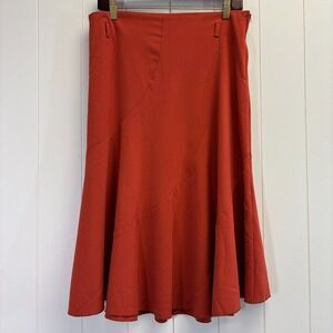 Vintage Ozone Women Y2K A-Line Flare Skirt Size L Asymmetrical Stitching Classic